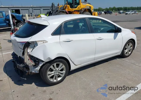 2013 Hyundai Elantra Gt из США, поврежденный, VIN KMHD35LE6DU040736